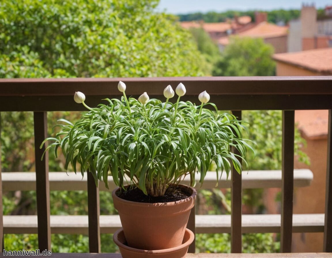 Knoblauchpflege im Topf – Wichtige Hinweise - Knoblauch im Topf pflanzen: Frische Ernte auf Balkon und Terrasse
